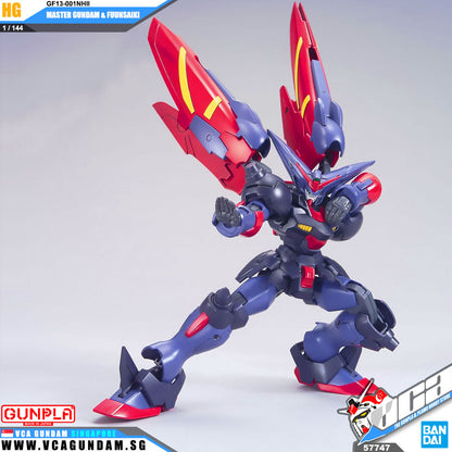 【🔵𝐁𝐀𝐂𝐊𝐎𝐑𝐃𝐄𝐑 DELAYED JUN-2026】 HG MASTER GUNDAM & FUUNSAIKI