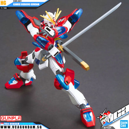 【🔵𝐁𝐀𝐂𝐊𝐎𝐑𝐃𝐄𝐑 AUG-2026】 HG KAMIKI BURNING GUNDAM