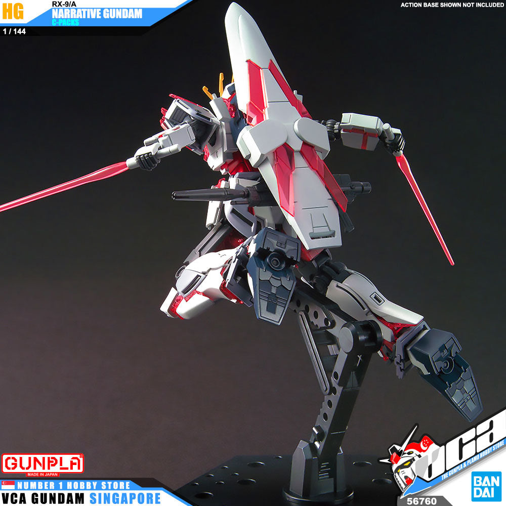【🔵𝐁𝐀𝐂𝐊𝐎𝐑𝐃𝐄𝐑 OCT-2026】 HG-UC NARRATIVE GUNDAM C-PACKS