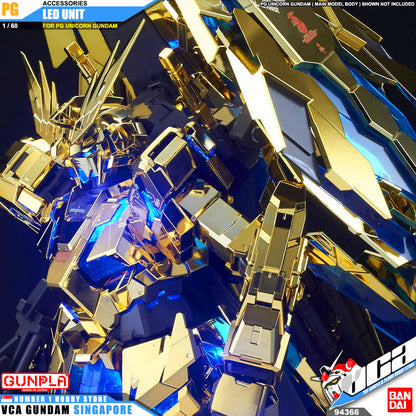 【🔵𝐁𝐀𝐂𝐊𝐎𝐑𝐃𝐄𝐑 OCT-2026】 LED UNIT FOR PG UNICORN GUNDAM