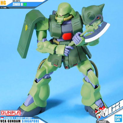 【🔵𝐁𝐀𝐂𝐊𝐎𝐑𝐃𝐄𝐑 JUL-2026】 HG-UC MS-06FZ ZAKU II FZ