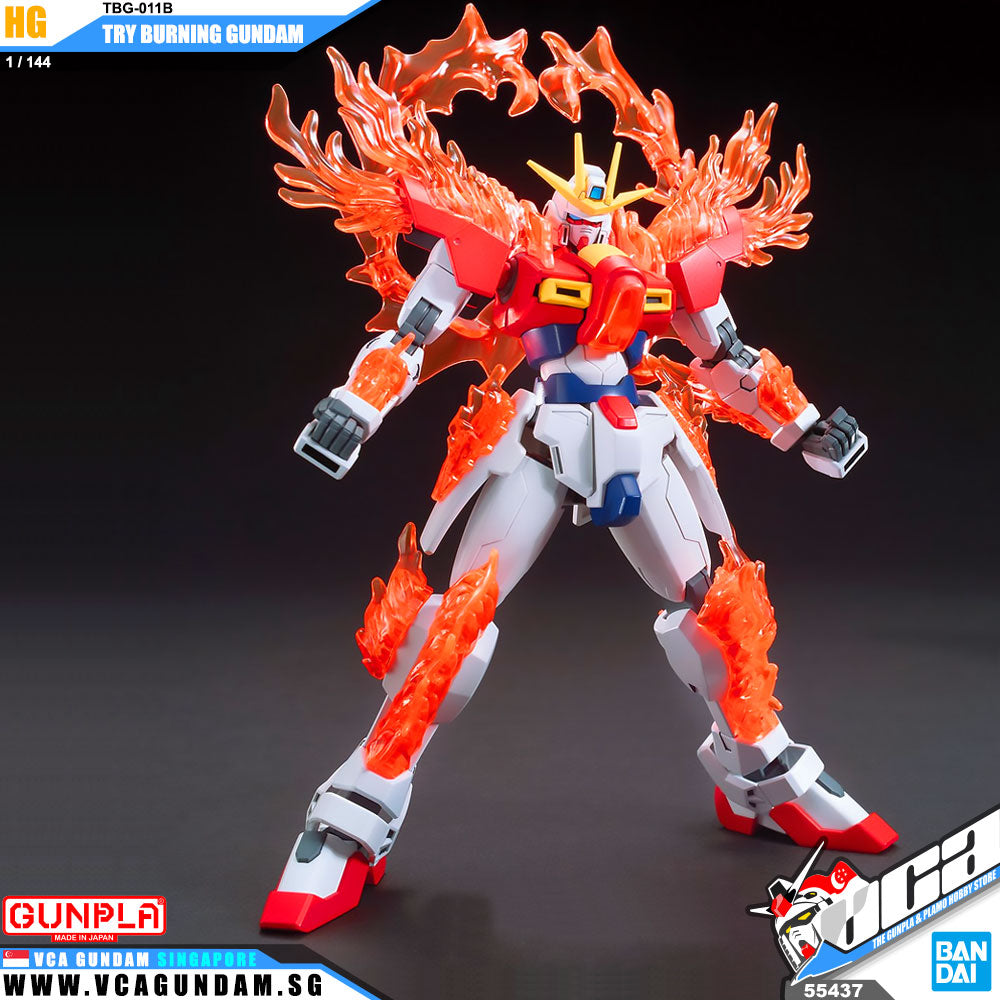 【🔵𝐁𝐀𝐂𝐊𝐎𝐑𝐃𝐄𝐑 AUG-2026】 HG-BF TRY BURNING GUNDAM