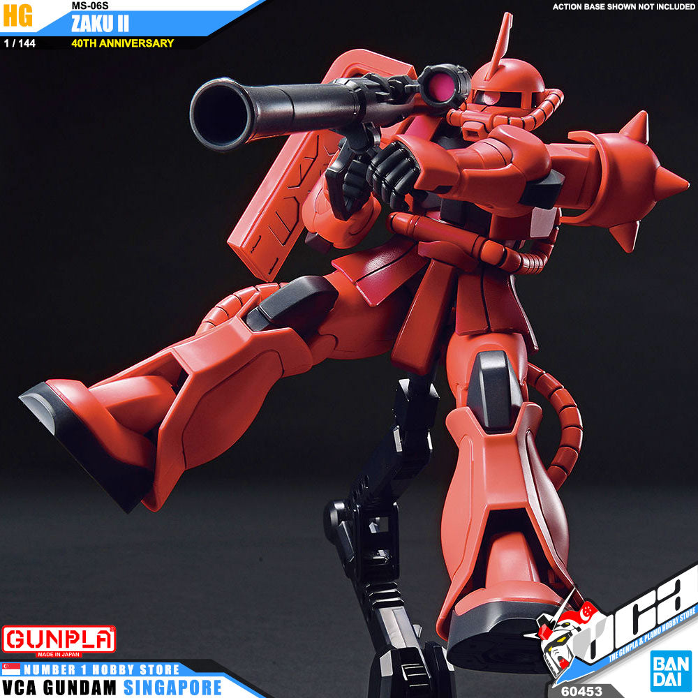 【🔵𝐁𝐀𝐂𝐊𝐎𝐑𝐃𝐄𝐑 OCT-2026】 HG-UC MS-06S ZAKU II (40TH ANNIVERSARY)