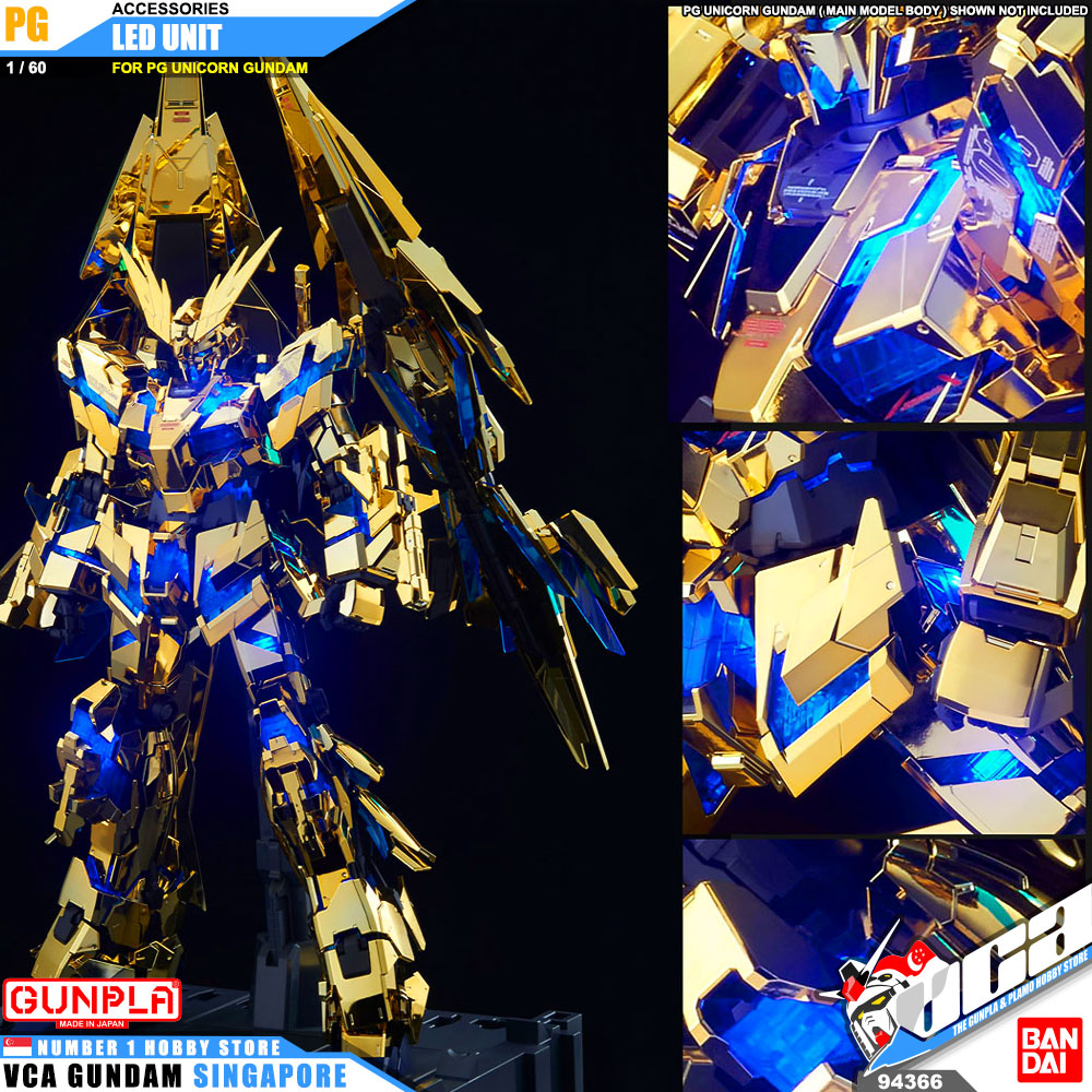 【🔵𝐁𝐀𝐂𝐊𝐎𝐑𝐃𝐄𝐑 OCT-2026】 LED UNIT FOR PG UNICORN GUNDAM