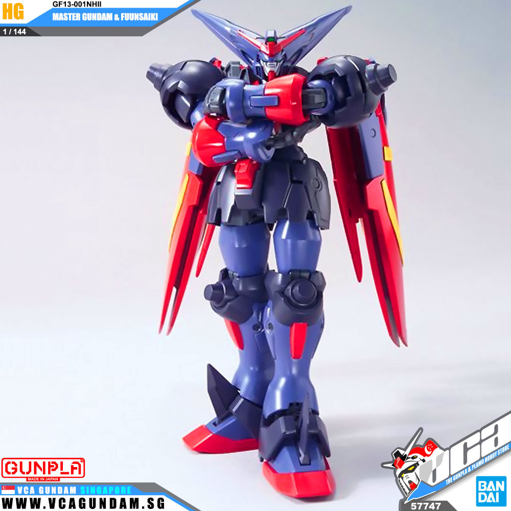 【🔵𝐁𝐀𝐂𝐊𝐎𝐑𝐃𝐄𝐑 DELAYED JUN-2026】 HG MASTER GUNDAM & FUUNSAIKI