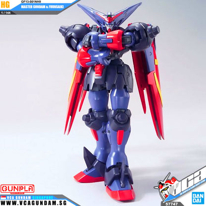 【🔵𝐁𝐀𝐂𝐊𝐎𝐑𝐃𝐄𝐑 DELAYED JUN-2026】 HG MASTER GUNDAM & FUUNSAIKI
