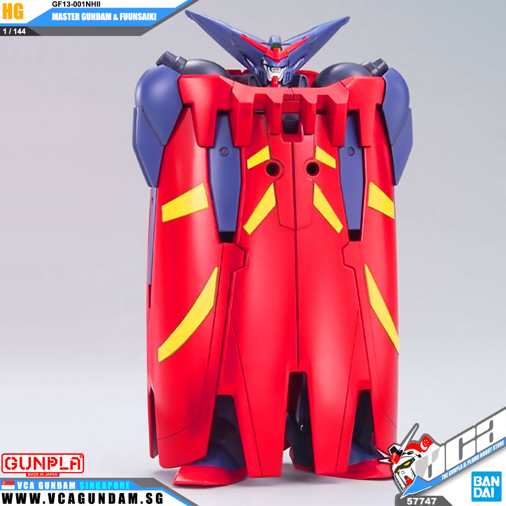 【🔵𝐁𝐀𝐂𝐊𝐎𝐑𝐃𝐄𝐑 DELAYED JUN-2026】 HG MASTER GUNDAM & FUUNSAIKI