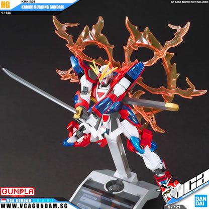 【🔵𝐁𝐀𝐂𝐊𝐎𝐑𝐃𝐄𝐑 AUG-2026】 HG KAMIKI BURNING GUNDAM