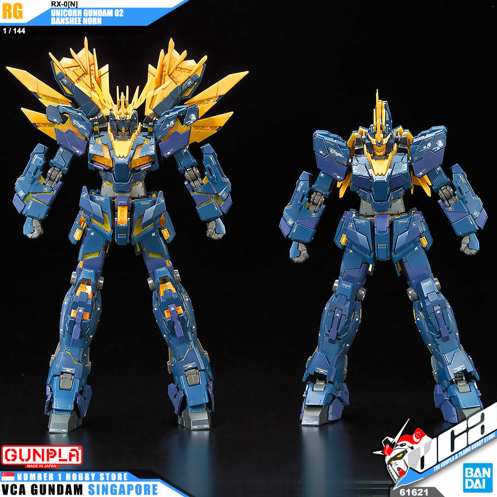 【🔵𝐁𝐀𝐂𝐊𝐎𝐑𝐃𝐄𝐑 DELAYED JUN-2026】 RG UNICORN GUNDAM 02 BANSHEE NORN