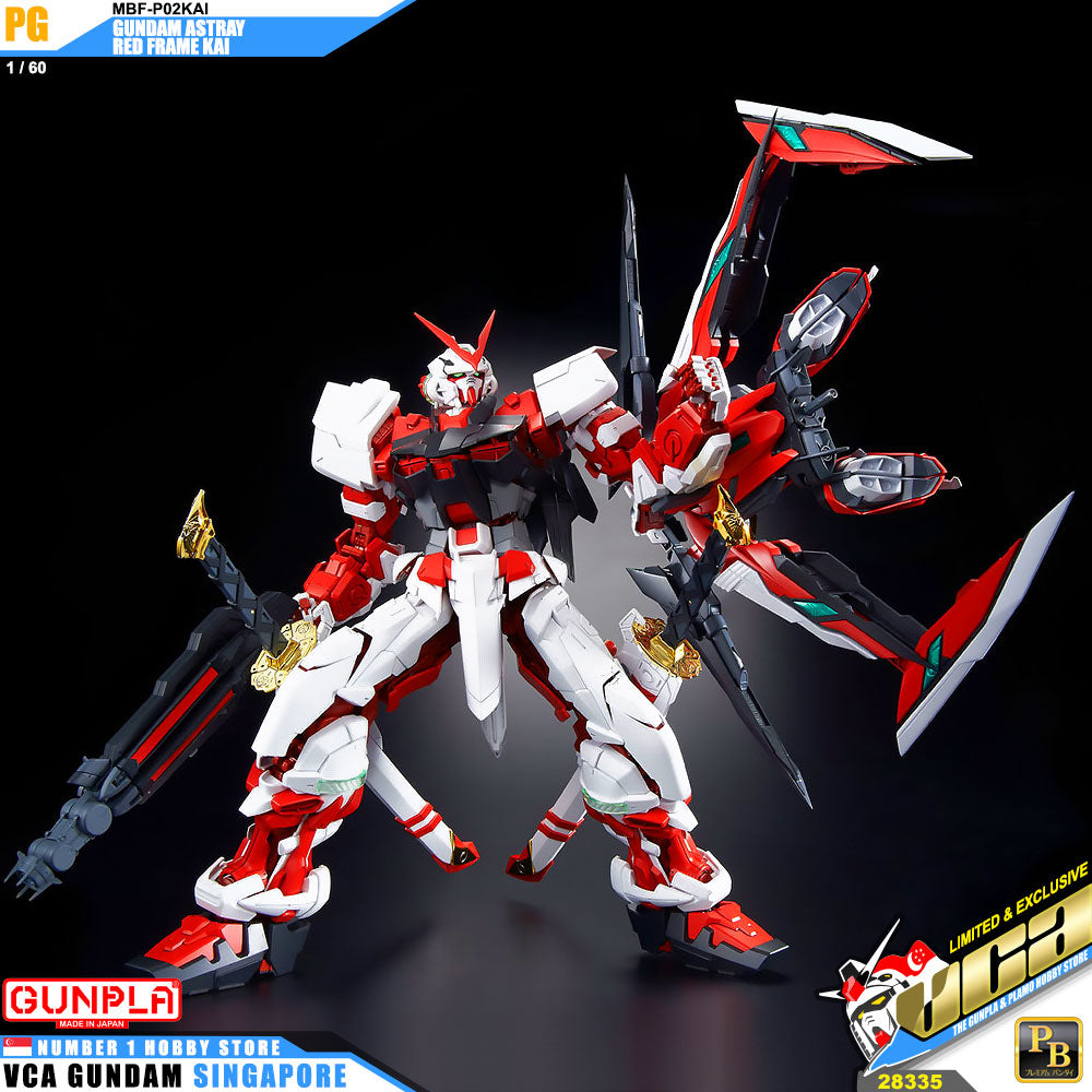 【🔵𝐁𝐀𝐂𝐊𝐎𝐑𝐃𝐄𝐑 JUN-2026】 PG GUNDAM ASTRAY RED FRAME KAI