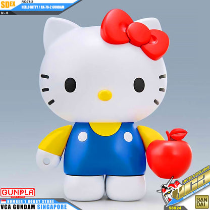 【🔵𝐁𝐀𝐂𝐊𝐎𝐑𝐃𝐄𝐑 JAN-2026】 SDEX HELLO KITTY RX-78-2 GUNDAM