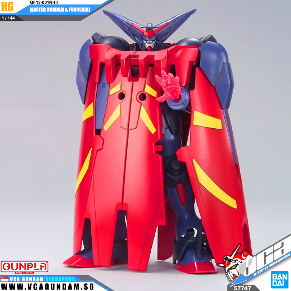 【🔵𝐁𝐀𝐂𝐊𝐎𝐑𝐃𝐄𝐑 DELAYED JUN-2026】 HG MASTER GUNDAM & FUUNSAIKI