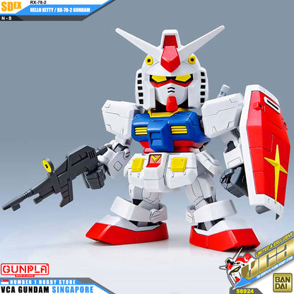 【🔵𝐁𝐀𝐂𝐊𝐎𝐑𝐃𝐄𝐑 JAN-2026】 SDEX HELLO KITTY RX-78-2 GUNDAM