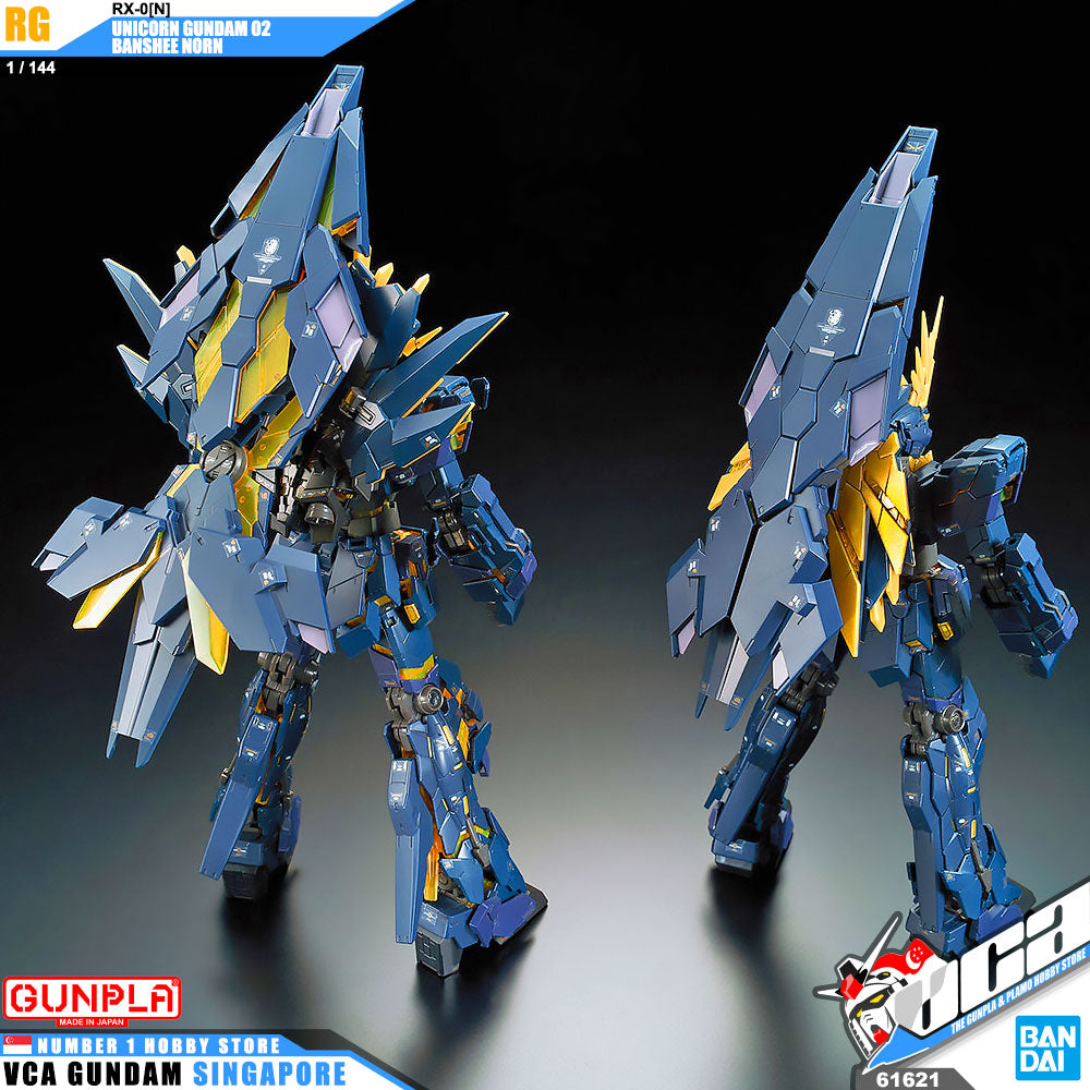 【🔵𝐁𝐀𝐂𝐊𝐎𝐑𝐃𝐄𝐑 DELAYED JUN-2026】 RG UNICORN GUNDAM 02 BANSHEE NORN