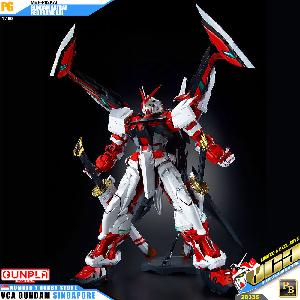 【🔵𝐁𝐀𝐂𝐊𝐎𝐑𝐃𝐄𝐑 JUN-2026】 PG GUNDAM ASTRAY RED FRAME KAI
