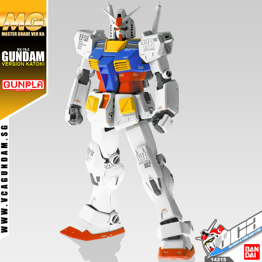 🔵𝐁𝐀𝐂𝐊𝐎𝐑𝐃𝐄𝐑 DELAYED JUN-2026】 MG RX-78-2 GUNDAM VER KA