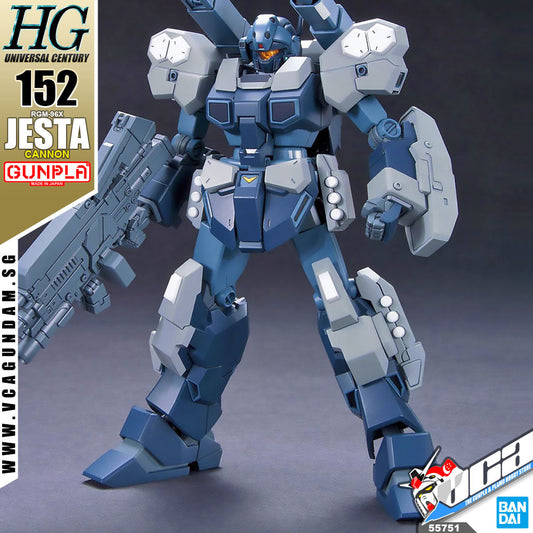 【🔵𝐁𝐀𝐂𝐊𝐎𝐑𝐃𝐄𝐑 DELAYED OCT-2026】 HG-UC RGM-96X JESTA CANNON