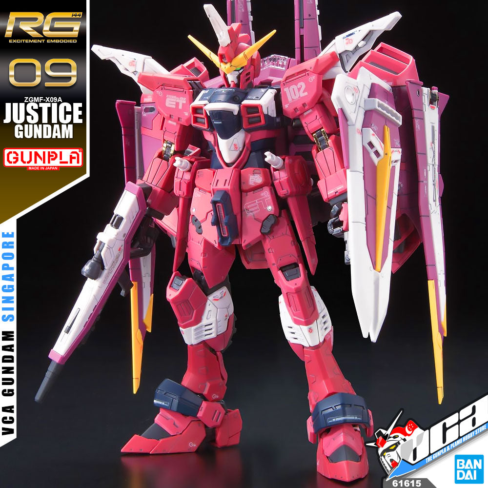 【🔵𝐁𝐀𝐂𝐊𝐎𝐑𝐃𝐄𝐑 JUN-2026】 RG JUSTICE GUNDAM