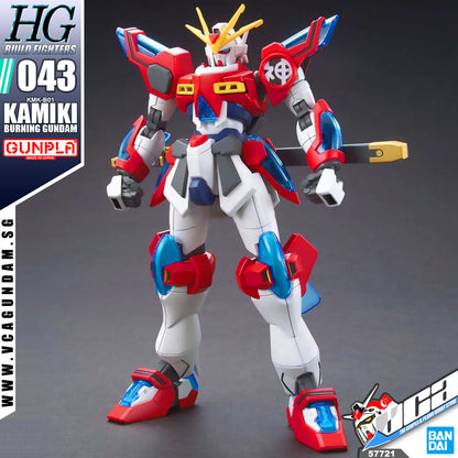 【🔵𝐁𝐀𝐂𝐊𝐎𝐑𝐃𝐄𝐑 AUG-2026】 HG KAMIKI BURNING GUNDAM