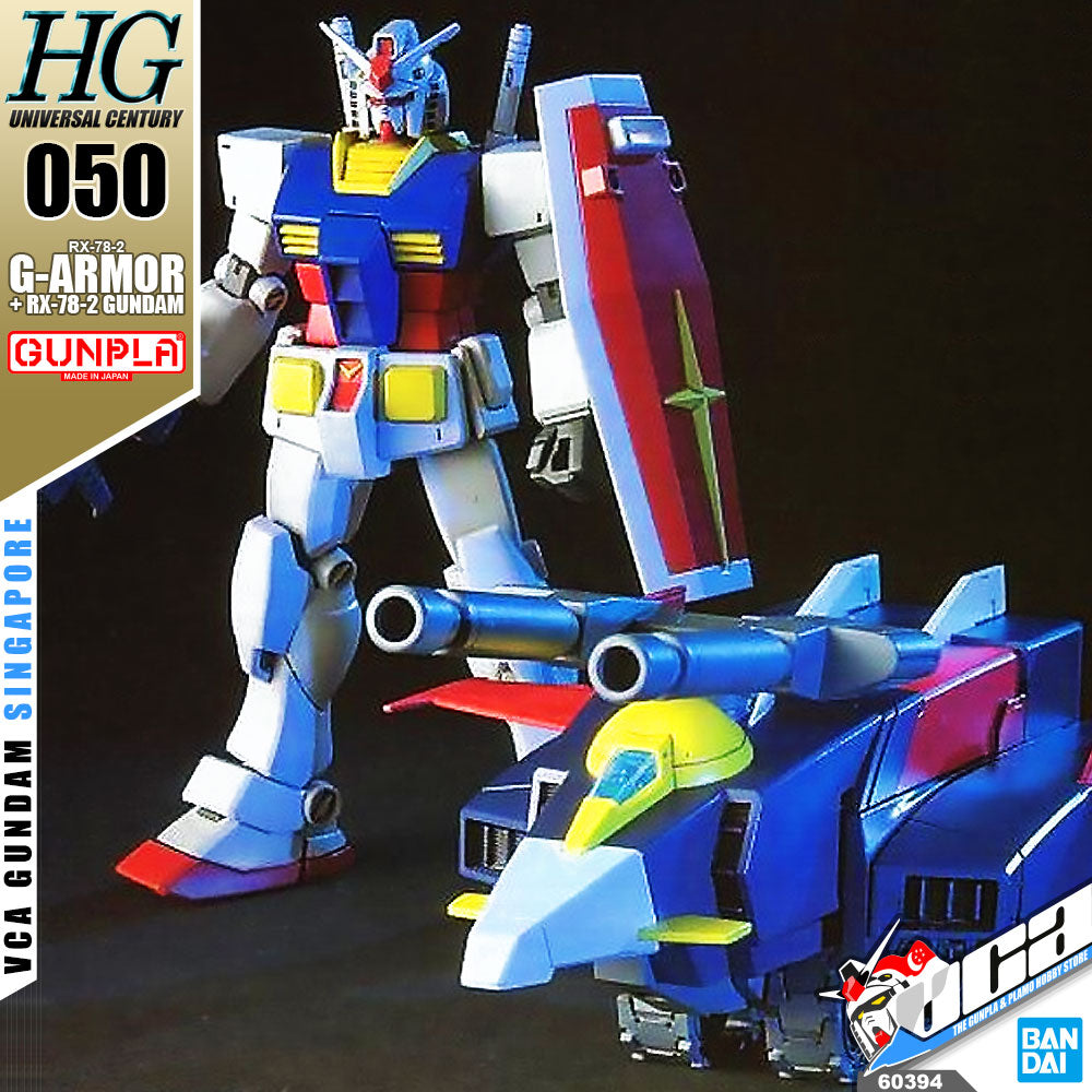 【🔵𝐁𝐀𝐂𝐊𝐎𝐑𝐃𝐄𝐑 SEP-2026】 HG-UC G-ARMOR (G-FIGHTER + RX-78-2 GUNDAM)