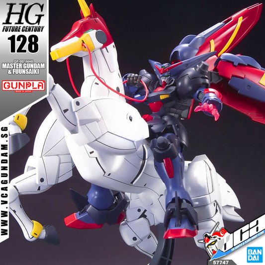 【🔵𝐁𝐀𝐂𝐊𝐎𝐑𝐃𝐄𝐑 DELAYED JUN-2026】 HG MASTER GUNDAM & FUUNSAIKI