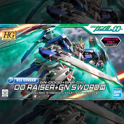 【🔵𝐁𝐀𝐂𝐊𝐎𝐑𝐃𝐄𝐑 JUL-2026】 HG 00 RAISER + GN SWORD III