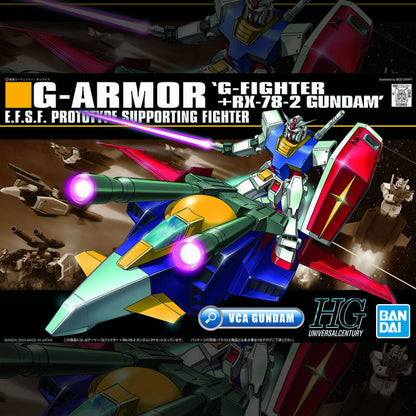 【🔵𝐁𝐀𝐂𝐊𝐎𝐑𝐃𝐄𝐑 SEP-2026】 HG-UC G-ARMOR (G-FIGHTER + RX-78-2 GUNDAM)