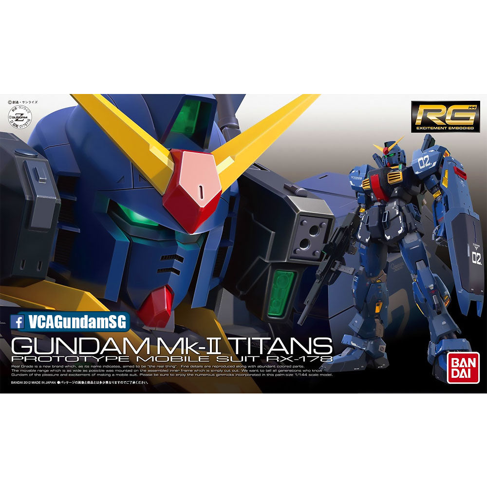 【🔵𝐁𝐀𝐂𝐊𝐎𝐑𝐃𝐄𝐑 OCT-2026】 RG GUNDAM MK-II TITANS