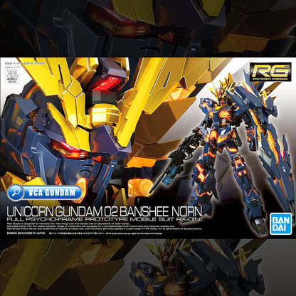 【🔵𝐁𝐀𝐂𝐊𝐎𝐑𝐃𝐄𝐑 DELAYED JUN-2026】 RG UNICORN GUNDAM 02 BANSHEE NORN