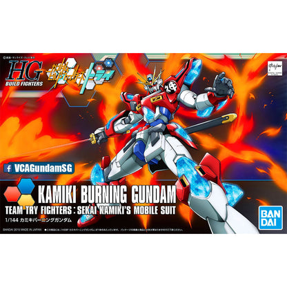 【🔵𝐁𝐀𝐂𝐊𝐎𝐑𝐃𝐄𝐑 AUG-2026】 HG KAMIKI BURNING GUNDAM