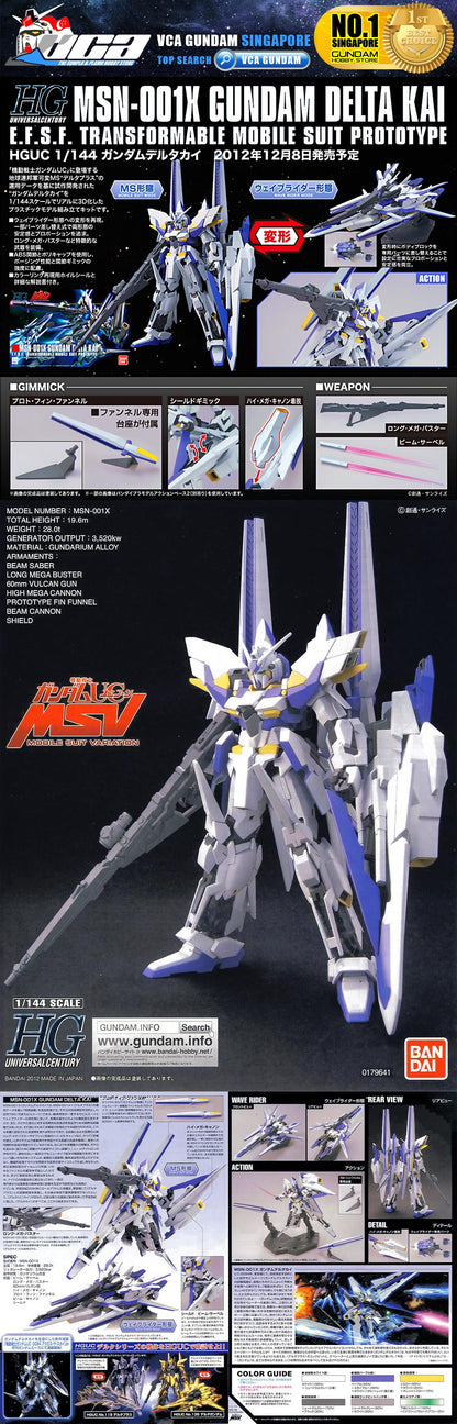 【🔵𝐁𝐀𝐂𝐊𝐎𝐑𝐃𝐄𝐑 OCT-2026】 HG-UC DELTA KAI