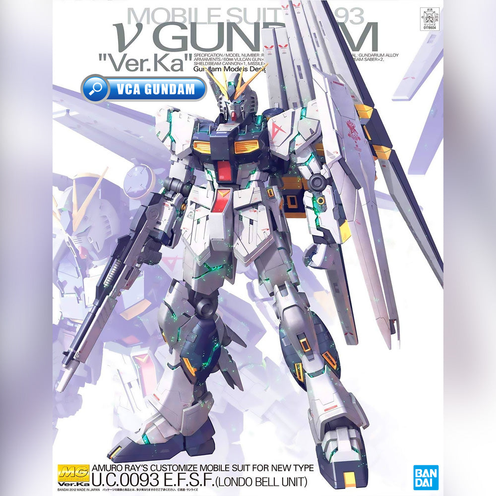 【🔵𝐁𝐀𝐂𝐊𝐎𝐑𝐃𝐄𝐑 DELAYED JUN-2026】 MG RX-93 NU GUNDAM VER KA