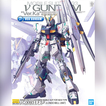 【🔵𝐁𝐀𝐂𝐊𝐎𝐑𝐃𝐄𝐑 DELAYED JUN-2026】 MG RX-93 NU GUNDAM VER KA