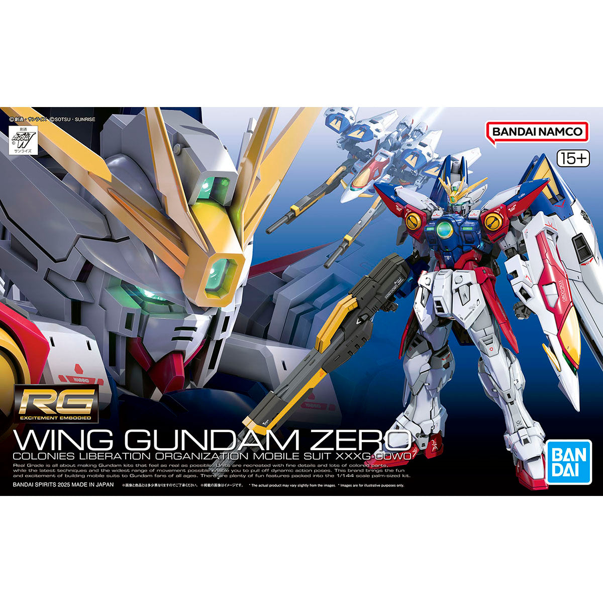 【🔵𝐁𝐀𝐂𝐊𝐎𝐑𝐃𝐄𝐑 DELAYED JUN-2026】 RG WING GUNDAM ZERO