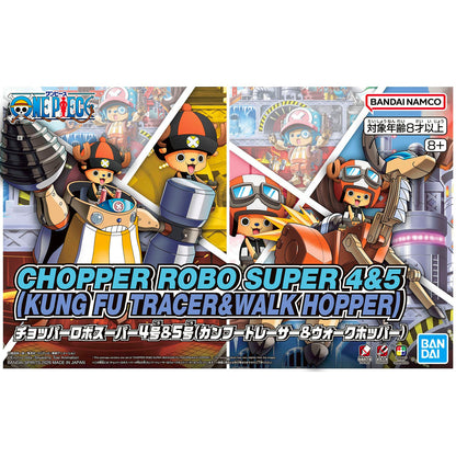 Chopper Robo Super 4 & 5 (Kung Fu Tracer & Walk Hopper)