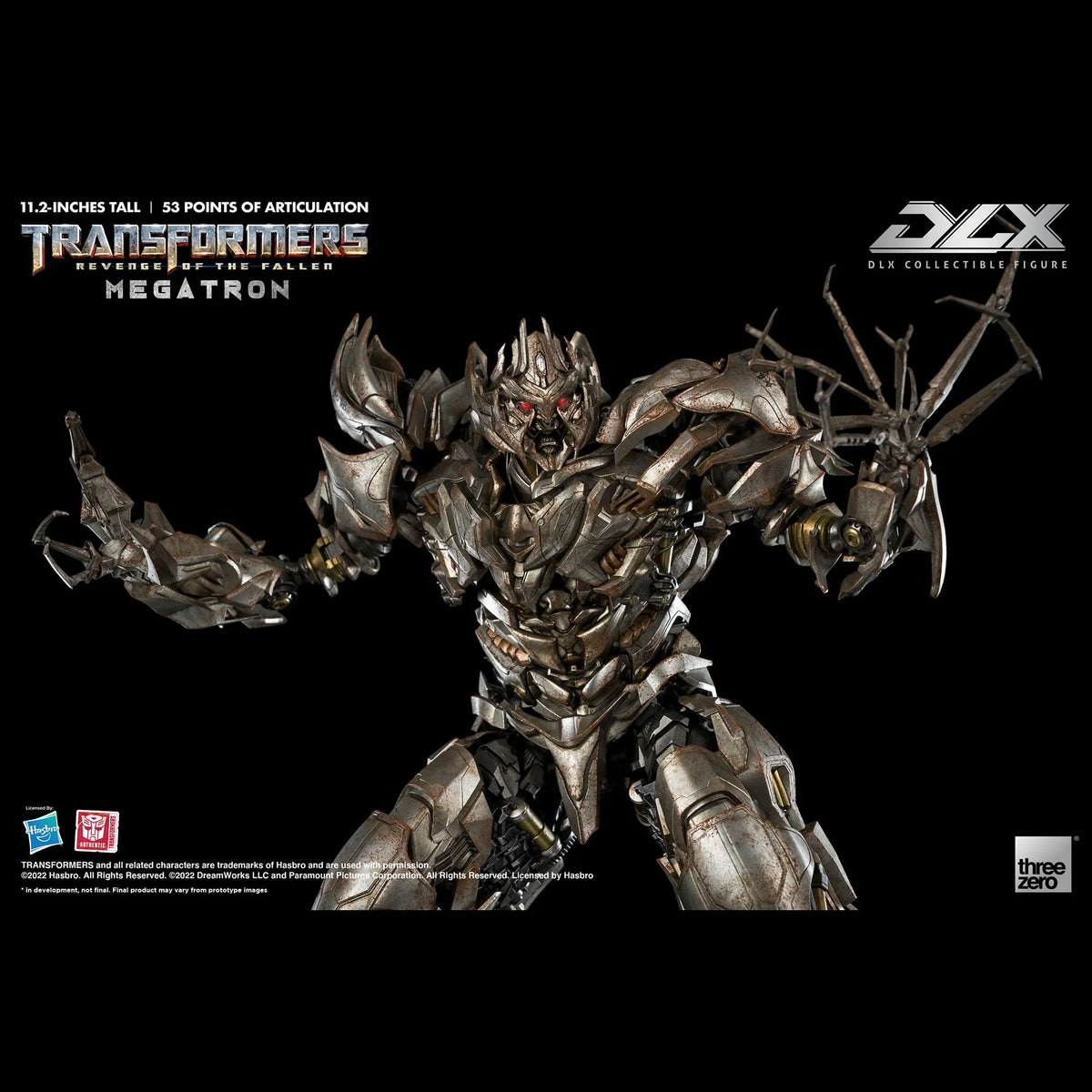 THREEZERO DLX MEGATRON (TRANSFORMERS REVENGE OF THE FALLEN)