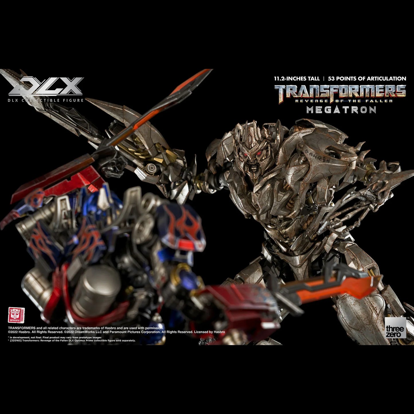 THREEZERO DLX MEGATRON (TRANSFORMERS REVENGE OF THE FALLEN)