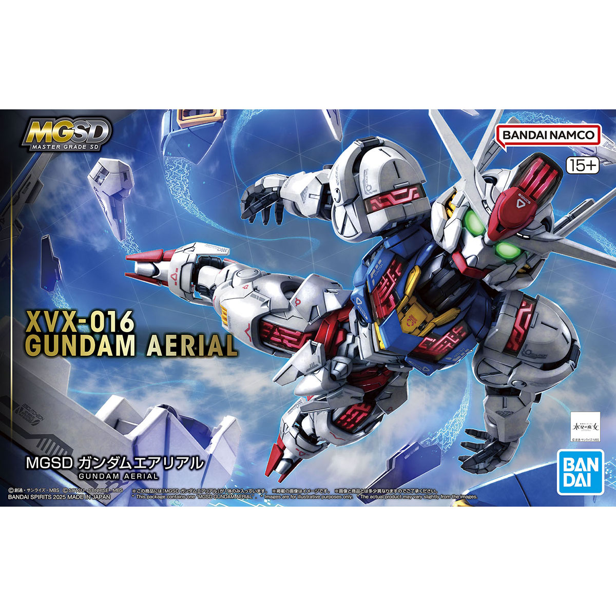 【🔵𝐁𝐀𝐂𝐊𝐎𝐑𝐃𝐄𝐑 JUL-2026】 MGSD GUNDAM AERIAL