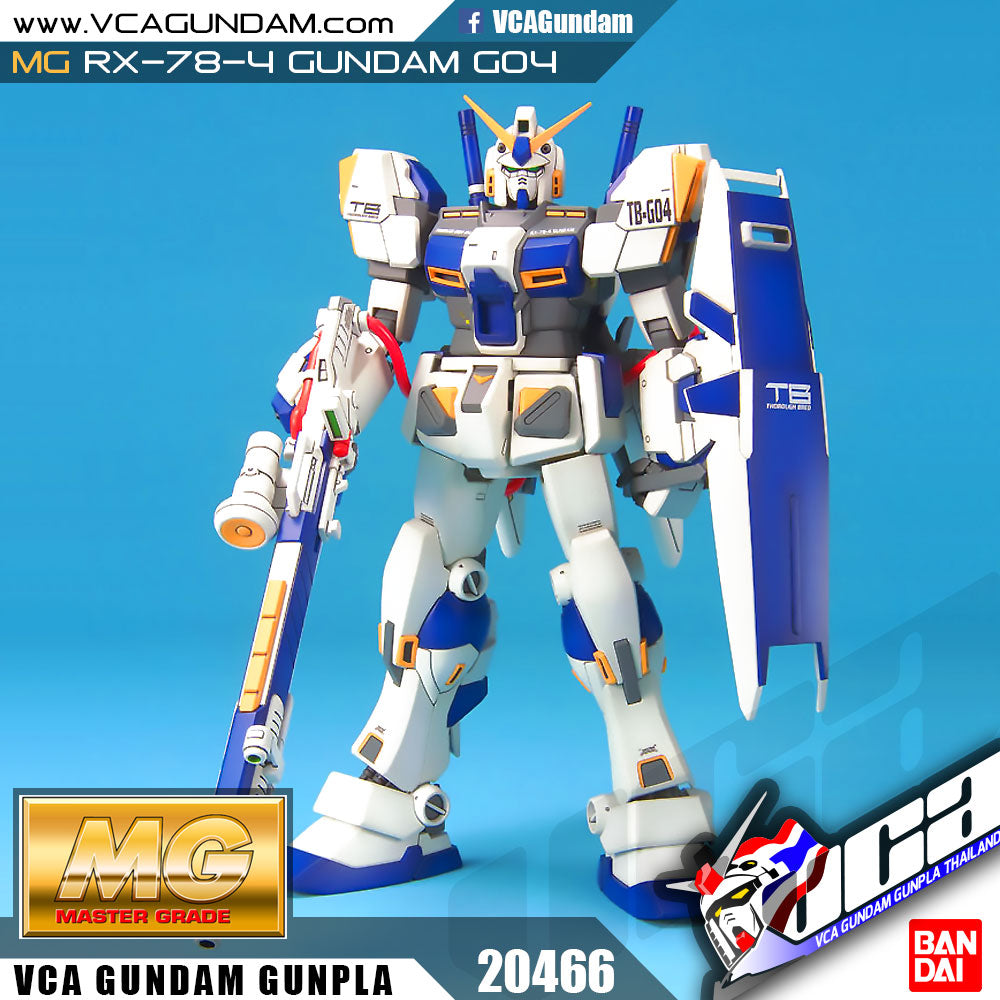 【🔵𝐁𝐀𝐂𝐊𝐎𝐑𝐃𝐄𝐑 DELAYED JUN-2026】 MG RX-78-4 GUNDAM G04